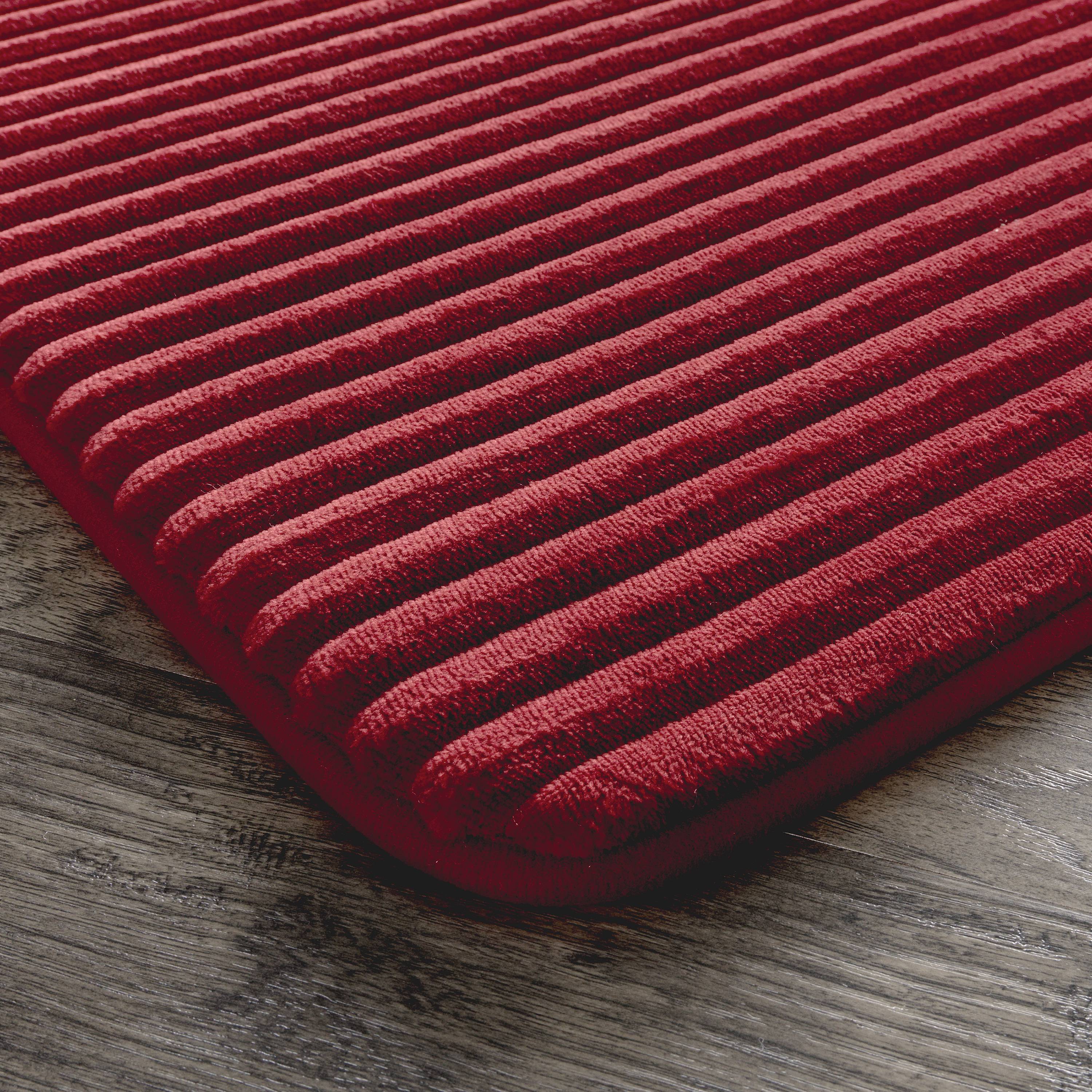 Mainstays Performance Quick Dry Memory Foam Bath Mat, Red Sedona, 20" x 30"