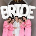 thumbnail image 3 of , Giant Bride Balloons White - 40 Inch | Bachelorette Party Decorations | White Bride Balloon for Bridal Shower Decorations | Bridal Shower Balloon | Bachelorette Balloons, 3 of 9