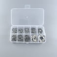thumbnail image 3 of 100Pcs Of 304 Stainless Steel C-Clips Rings Type M8-M18 for Retaining Bearings, 3 of 8