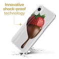 thumbnail image 3 of Case Yard iPhone-XR Case Clear Soft & Flexible TPU Ultra Low Profile Slim Fit Thin Shockproof Transparent Bumper Protective Cover Drop Protective Cell Phone Cases (Strawberry Chocolate), 3 of 8