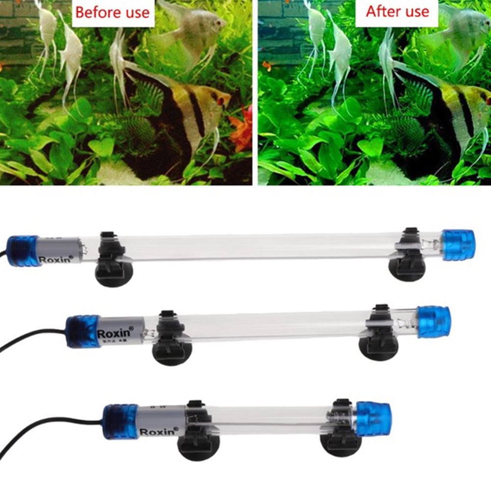 Aquarium UV Sterilizer Lamp Submersible Algae Removal Aquarium Pond Fish Tank Light 13W U.S