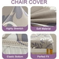 thumbnail image 4 of Dining Room Chair Covers Slipcovers Set of 4, Stretch Kitchen Chair Covers Washable Spandex Parsons Chair Slipcover, Removable Dining Seat Protector for Home or Party, 4 of 6