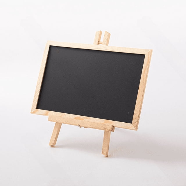 Pizarra pequeña luminosa para el hogar, tablero magnético para escribir mensajes en el escritorio, barra para exhibición de precios comerciales