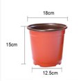 thumbnail image 1 of TopOne Plastic Multi-size Flower Pot Plant Pots Succulent Planter Pot For Outdoor Indoor Plants, 1 of 8