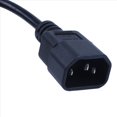 thumbnail image 5 of 4X PDU UPs Especial Cable de AlimentacióN, IEC 320 C14 una C13 con Interruptor de Encendido / Apagado de 30 cm Negro, 5 of 5