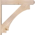 thumbnail image 3 of Ekena Millwork 7 1/2"W x 44"D x 44"H Imperial Smooth Craftsman Outlooker, Douglas Fir, 3 of 4