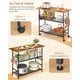 thumbnail image 5 of Carrito de Cocina TresHio con Ruedas, 3 Estantes y 6 Ganchos, 5 of 8