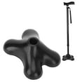 thumbnail image 3 of HLONK Walking Stick Ferrules 19mm  Rubber Walking Stick End Broad Base Foot Walking Cane Tips Replacement Crutch Pad Self Standing Support Base Pad for Walking Stick, 3 of 9