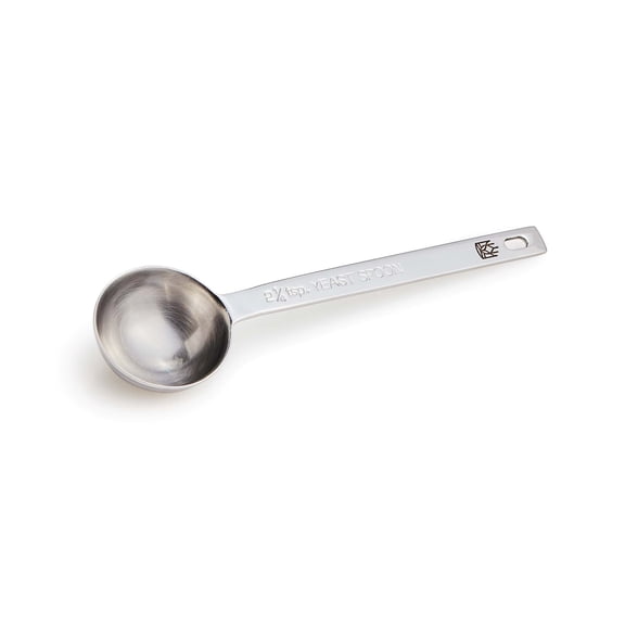 King Arthur Baking Company Yeast Measuring Spoon, 18/8 Stainless Steel, Holds 2-1/4 Teaspoons