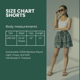 thumbnail image 5 of Elephant Print Relaxed Summer Shorts with High Elastic Waist and Pocket, 5 of 5
