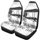thumbnail image 2 of Juego de 2 fundas para asientos de coche ABPHQTO con letras de avión vintage y símbolo de biplano antiguo, 2 of 4