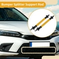 thumbnail image 3 of Unique Bargains 2pcs 75mm/2.95in Adjustable Front Bumper Lip Splitter Strut Support Bars Gold, 3 of 6