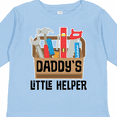 thumbnail image 4 of Inktastic Daddys Little Helper Tool Box Boys or Girls Long Sleeve Toddler T-Shirt, 4 of 5