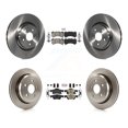thumbnail image 1 of Transit Auto Front Semi-Metallic Rear Ceramic Pads and Disc Brake Rotors Kit for Car 2018-2020 Dodge Durango with Vented K8A-107127, 1 of 2