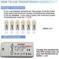 thumbnail image 3 of G4 LED 12V 2W Blanco cálido 3000K, 200lm, G4 10W 20W Equivalente a lámpara halógena, no regulable, Bi-pin G4 12V LED AC DC para lámpara de araña, lámpara de mesa, juego de 6, 3 of 5