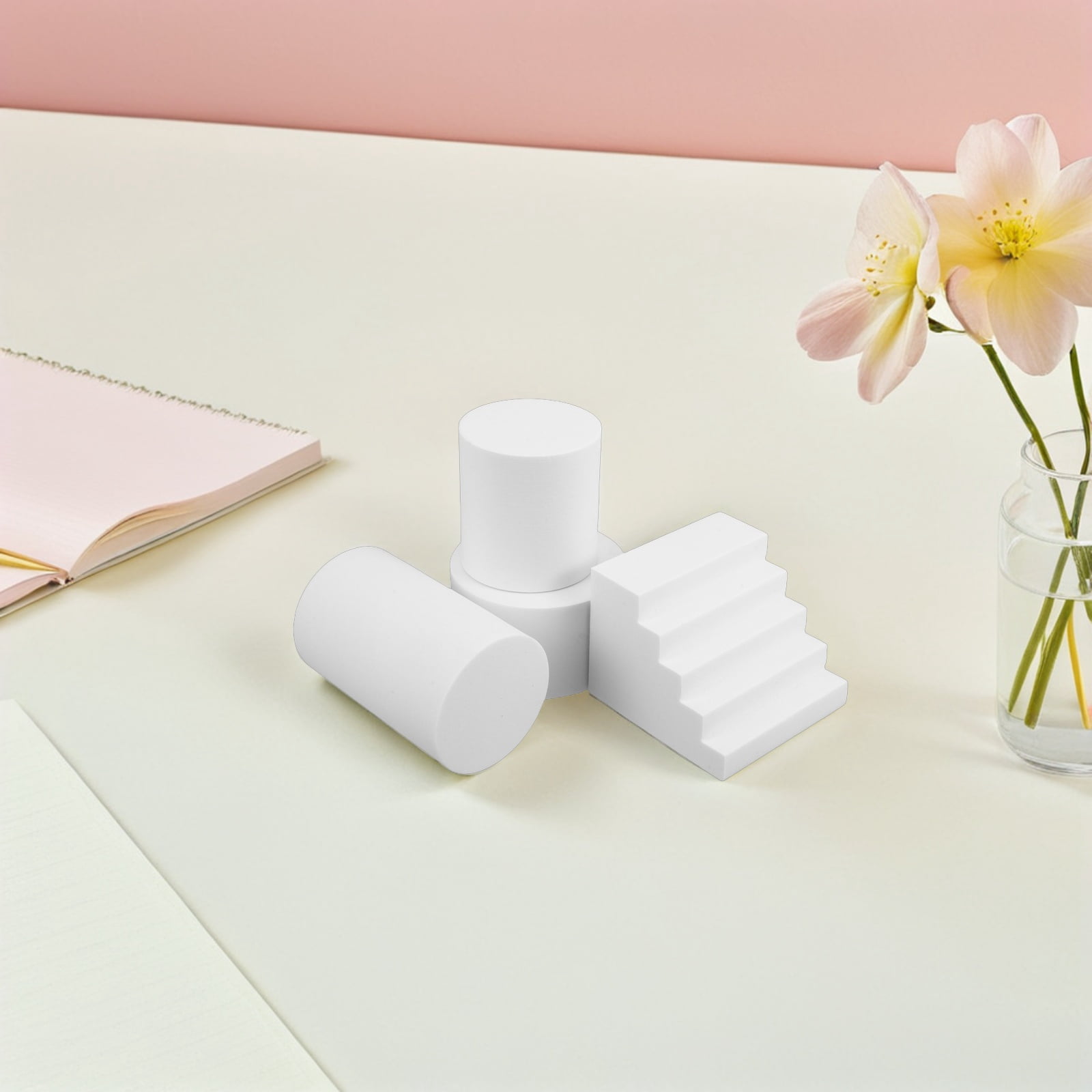 COMPUKAS 1 Set Foam Cake Dummies Photography Background For Food Styling Tool