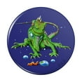 thumbnail image 1 of Rainforest Iguana and Caterpillar Pinback Button Pin, 1 of 5