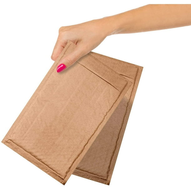 250 Pack Natural Kraft Bubble mailers 6x9 Padded Envelopes 6 x 9 Brown