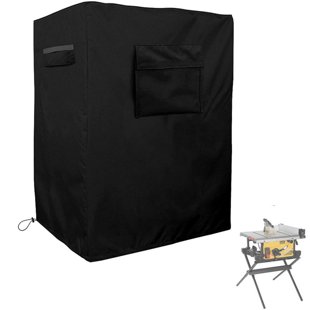 Table Saw Cover Waterproof L29"xW23"xH46" Planer Cover Benchtop Table