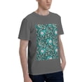 thumbnail image 2 of Bingfone Lephants In The Jungle Men'S Loose Fit Short-Sleeve Pocket T-Shirt, 2 of 7