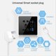 thumbnail image 2 of Tuya Smart Socket with TypeC+USB Fast Charging Remote Timing Socket B, 2 of 5