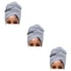 thumbnail image 3 of Turbante Nudo Interior Hijab Qarigey Envoltura Estiramiento Pañuelo Cabello Peinado Gorro Adornos para la Cabeza para Mujeres Gris, 3 of 6