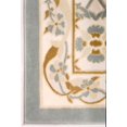 thumbnail image 4 of Ladole Rugs Sky Blue Cream Traditional Area Rug 5'3" x 7'6", 4 of 5
