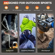 EIGIIS J47 Smart Watch for Men(Answer/Make Calls) 1.43’’ AMOLED Rugged Smart Watch for iOS Android IP68 Waterproof Smartwatch with 100+ Sports Modes