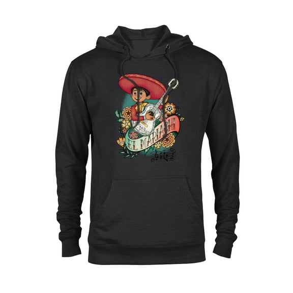 Disney and Pixar’s Coco Miguel El Mariachi - Pullover Hoodie for Adults - Customized-Black