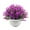 B, variant on Artificial Flowers Decoration , FNGZ Artificial Potted Plants Plastic Greenery in Pots Small Faux Topiary Shrubs for Centerpiece Desk Room House Decor Decoration