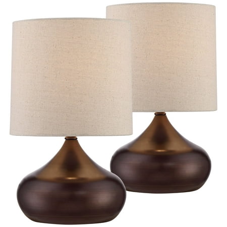 360 Lighting Mid Century Modern Accent Table Lamps 14 3/4