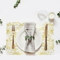 thumbnail image 3 of Table Runner Glitter Metallic Foil Thin Mesh Roll Sequin Tulle table Decor DIY, 3 of 9