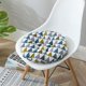 thumbnail image 3 of Cojín para silla Impreso Cojín para silla de oficina de clase suave 40x40cm Triángulo redondo Multicolor,, 3 of 5