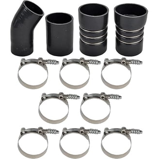 Rudy's Cold Side Intercooler Boot & Clamp Kit For 2003–2007 Ford 6.0L Powerstroke