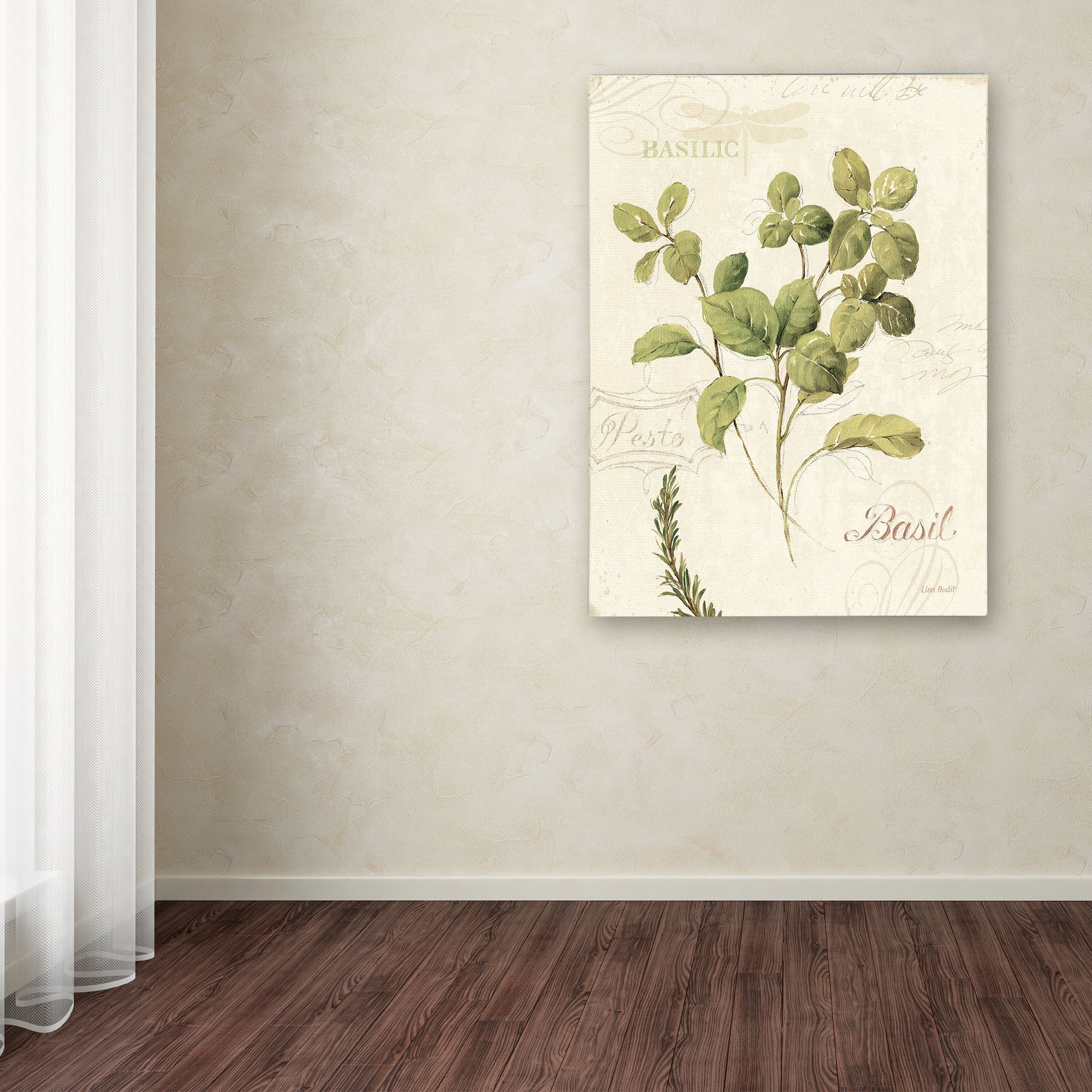 Trademark Fine Art "Aromantique III" Canvas Art by Lisa Audit