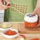 thumbnail image 1 of Picadora De Verduras Y Ajo Para Alimentos, Herramienta Manual De Cocina, Color Gris, 1 of 7