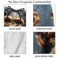 thumbnail image 4 of luoweisi Men's Beach Shorts Quick Dry Swim Trunks with Mesh Lining Monkey L, 4 of 5