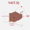 thumbnail image 2 of Keyway Broaching Cutter Carbide Insert Blade For CNC Machine To Cut Blind Internal Keyway Slot Groove Spline Shaft , High Precision, 2 of 2