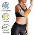 thumbnail image 2 of Unisex UV Sun Protection Arm Sleeves, Cooling Sleeves Fun Cat, Arm Cover Shield for Outdoor Indoor, 2 of 6
