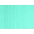 thumbnail image 1 of Ahgly Company Indoor Rectangle Solid Turquoise Blue Modern Area Rugs, 2' x 3', 1 of 4