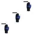 thumbnail image 1 of Guante de Golf Sonducket antideslizante microfibra Izquierda Negro Azul L 3piezas, 1 of 6