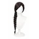 thumbnail image 1 of Witch Elphaba Extra Long Braided Wigs – Black Brown Witch Cosplay Braid Wig, 1 of 5