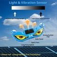 Agiufgs Solar LED Car Light, 360-Degree Illumination with Dynamic Devil ...