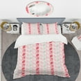 thumbnail image 2 of Designart 'Botanical Retro Design I' Mid-Century Modern Duvet Cover Set, 2 of 4