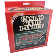 Home Use Casino Roulette Green Felt Layout 36" X 72"