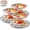 3pc, variant on 2-Tier Seafood Tower, Silver Tiered Serving Tray with Oyster Platter, Stainless Steel Round Seafood Serving Tray and Dessert Stand for Shrimp, Raw Bar, Buffet, Restaurant, Banquet (3PC)