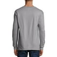 thumbnail image 3 of Hanes Mens Premium Beefy-T Cotton Long Sleeve T-Shirt, Sizes S-3XL, 3 of 6