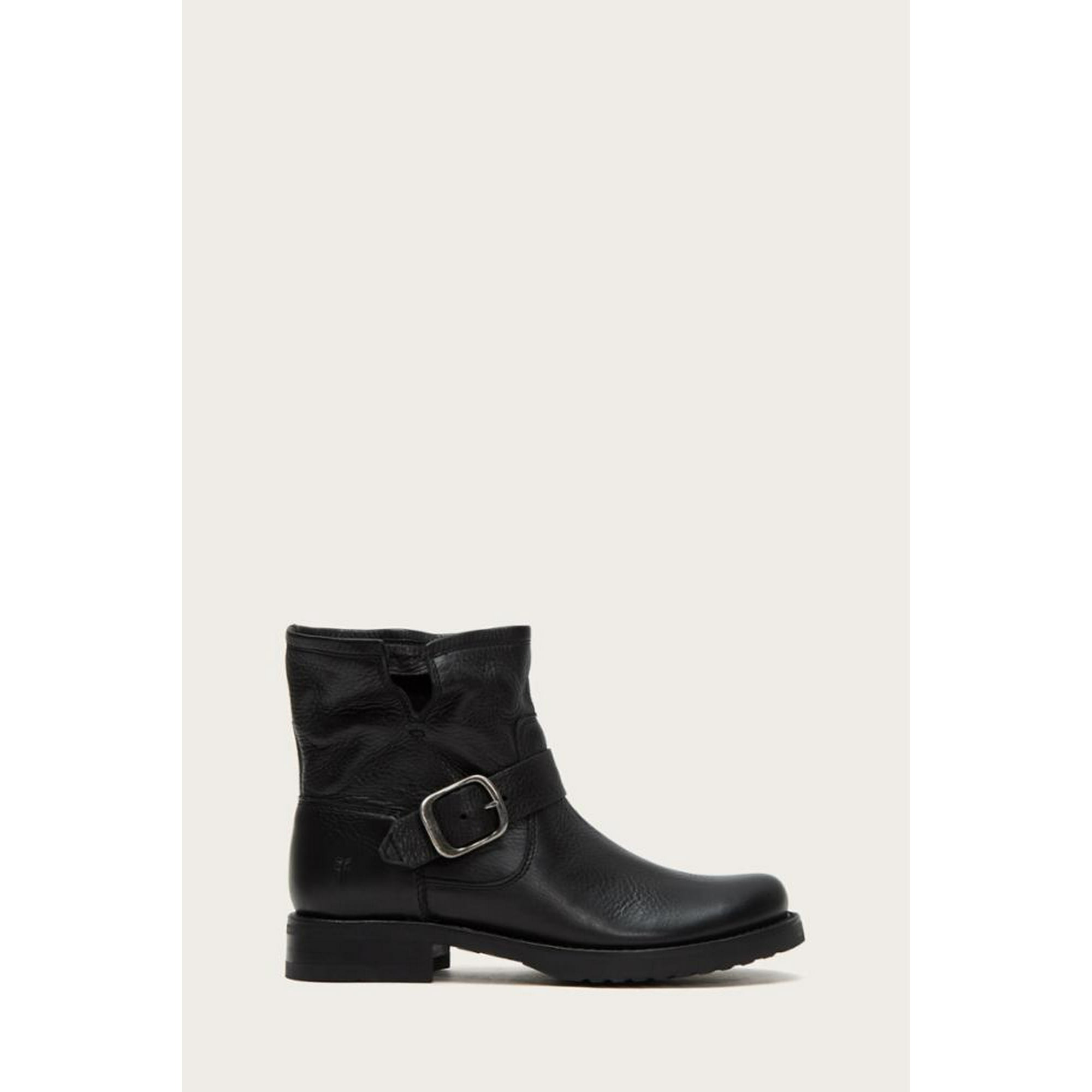 Frye Women VERONICA BOOTIE BLACK SOFT FULL GRAIN FLAT Walmart
