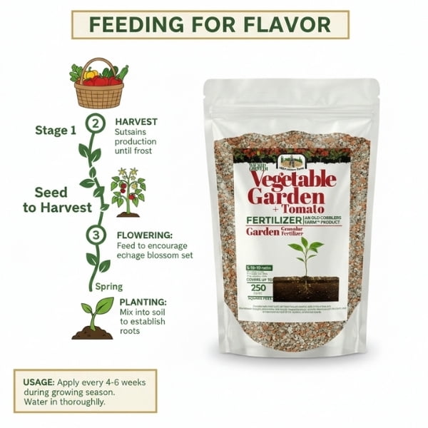 Old Cobblers Farm™ Wicked Growth Garden & Tomato Fertilizer (5lbs)