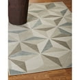thumbnail image 6 of Lr Home Tranquillity Beige & Blue 7 Feet 9 Inches x 9 Feet 5 Inches Geometric Area Rug, 6 of 9
